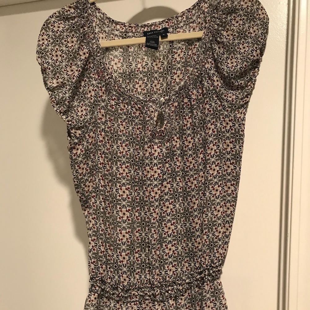 MAX EDITION Peasant Blouse- Size XL